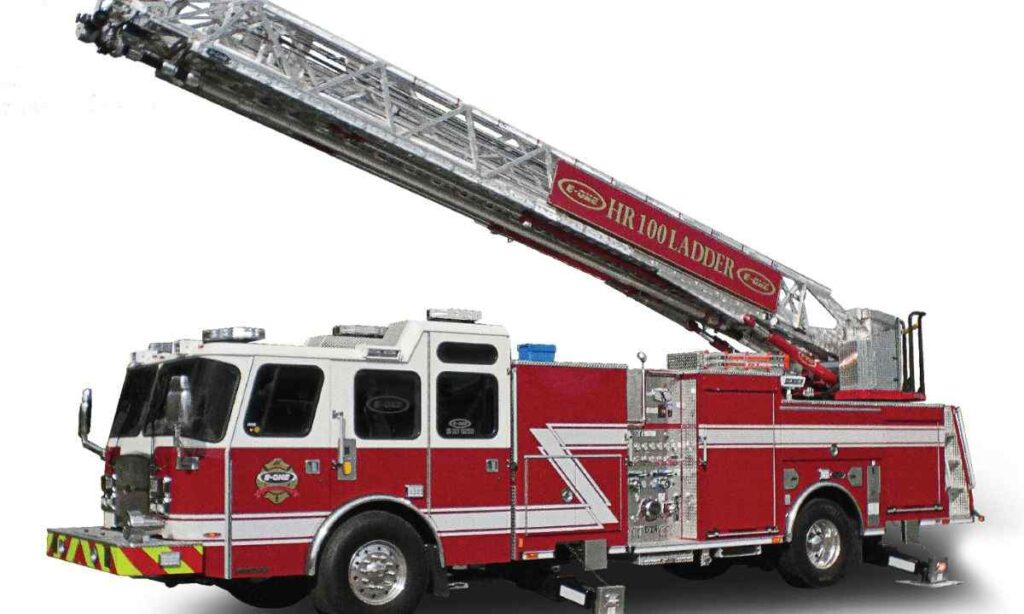 Fire Truck Ladder (Extended Partially)