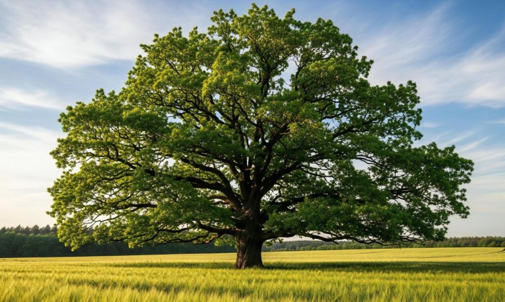 Mature Oak or Pine Tree