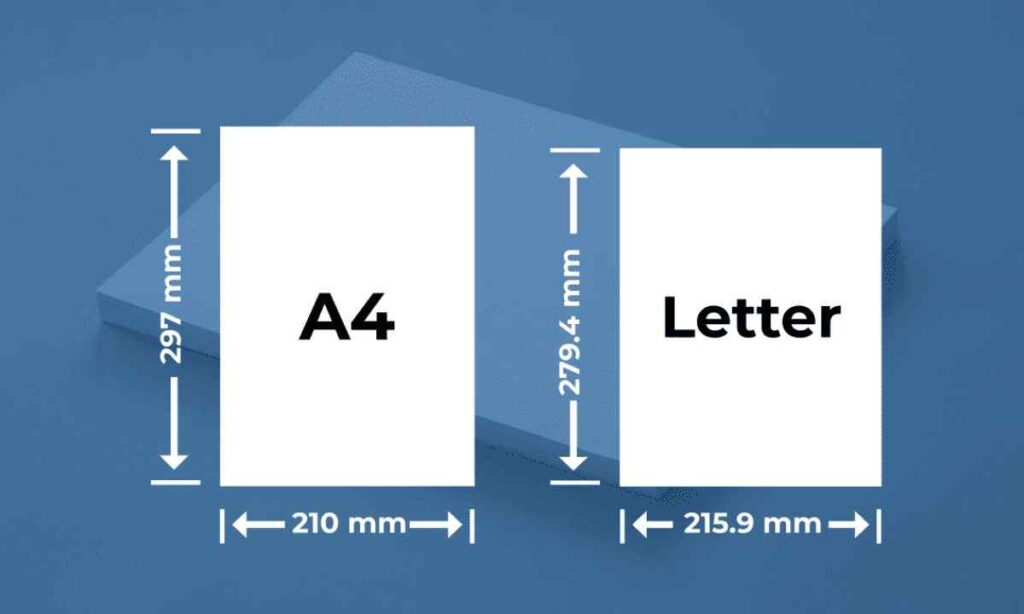Standard Letter Paper (Short Side)