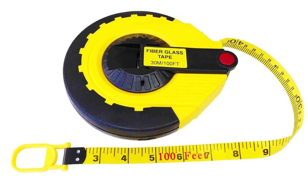 100-Foot Measuring Tape (Extended)