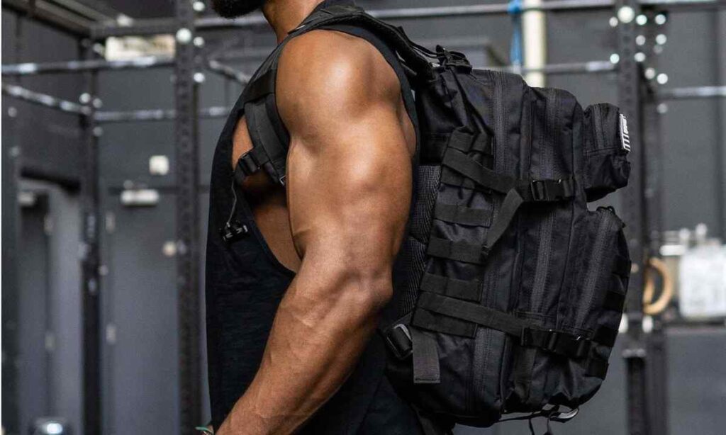 Carry-On Bag Packed With Gym Gear