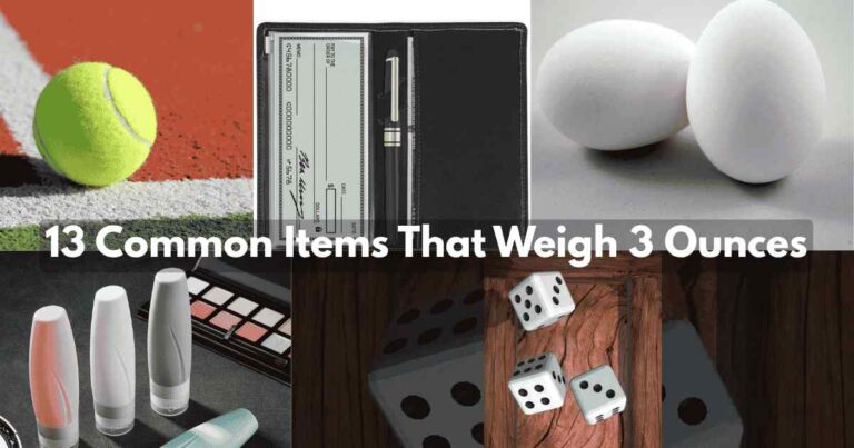 Common Items That Weigh 3 Ounces Feature Image