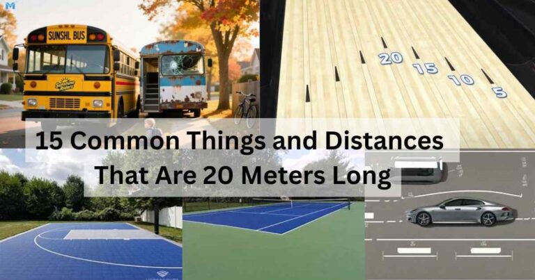 Common Things and Distances That Are 20 Meters Long: Feature Image