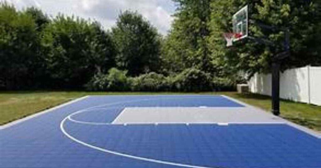 Half a Basketball Court