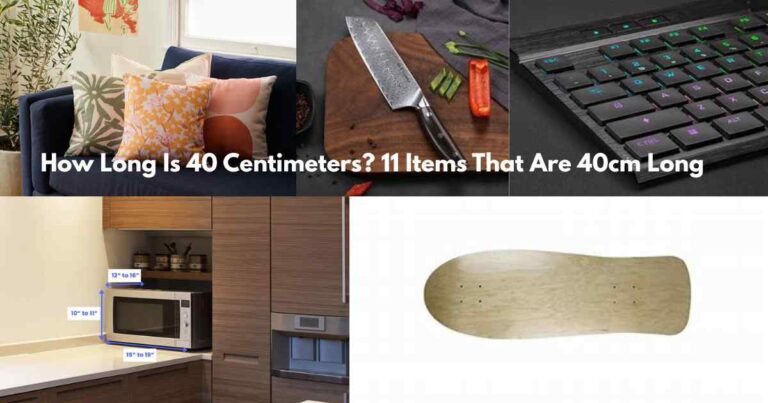 How Long Is 40 Centimeters Feature Image