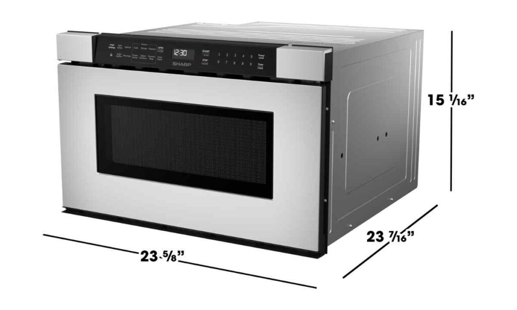 Microwave Oven Width