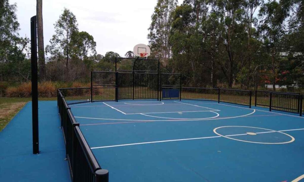 Quarter of a Basketball Court