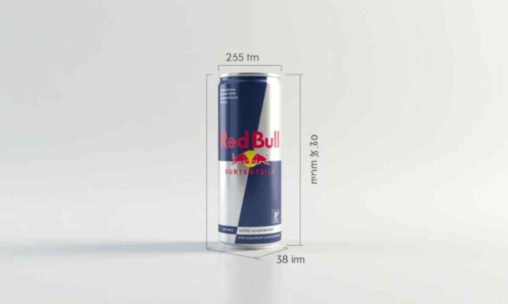 Red Bull Can Height