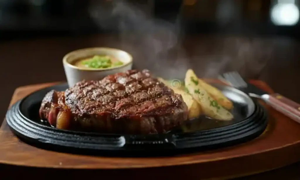 Restaurant Steak Portion