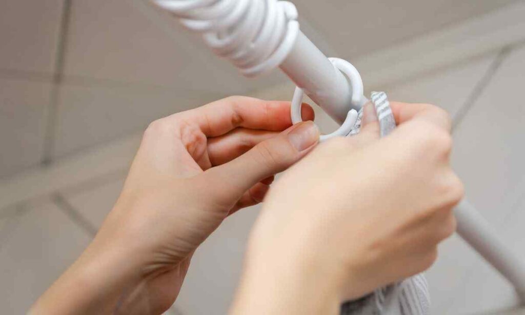 Shower Curtain Ring Spacing