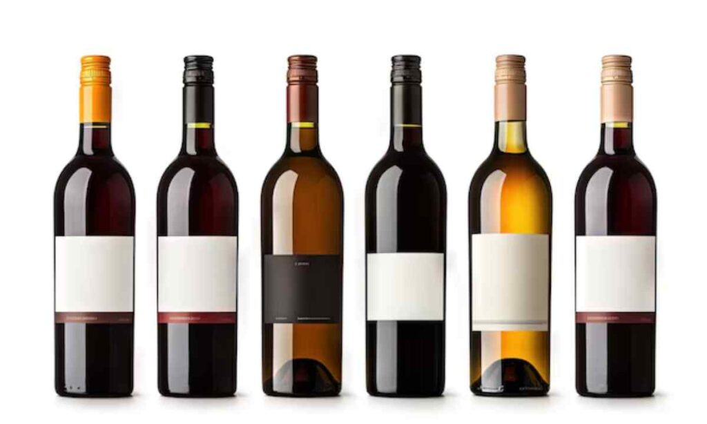 Six to Eight Wine Bottles