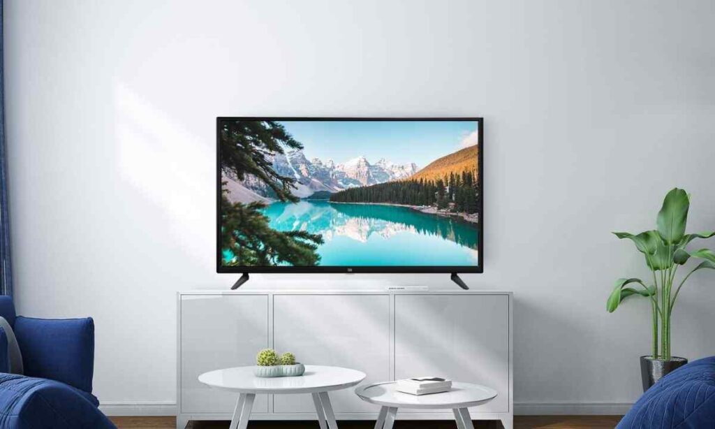 Small Television Screen
