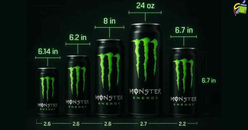 Standard 16 oz Monster Can