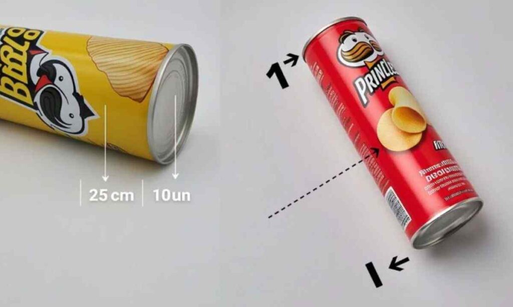 Standard 5.5 oz Pringles Can