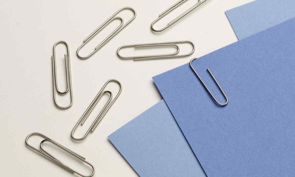 Standard Metal Paperclip
