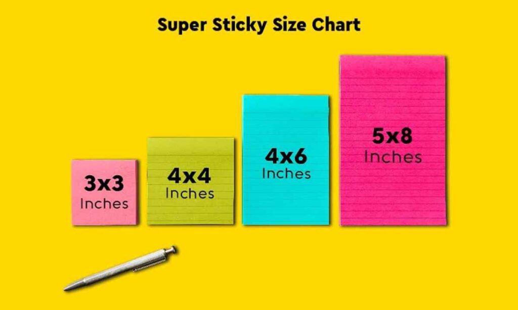 Sticky Note Width