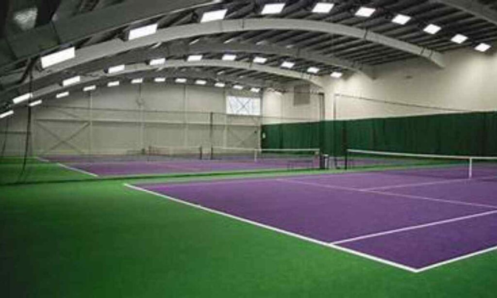 Tennis Court (Width Plus Service Area)