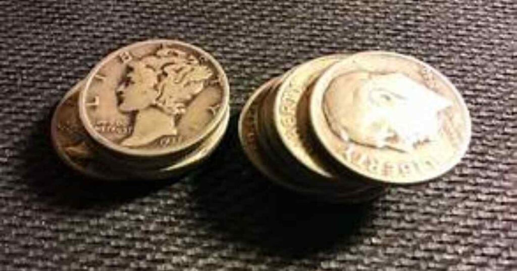 Two Stacked Dimes