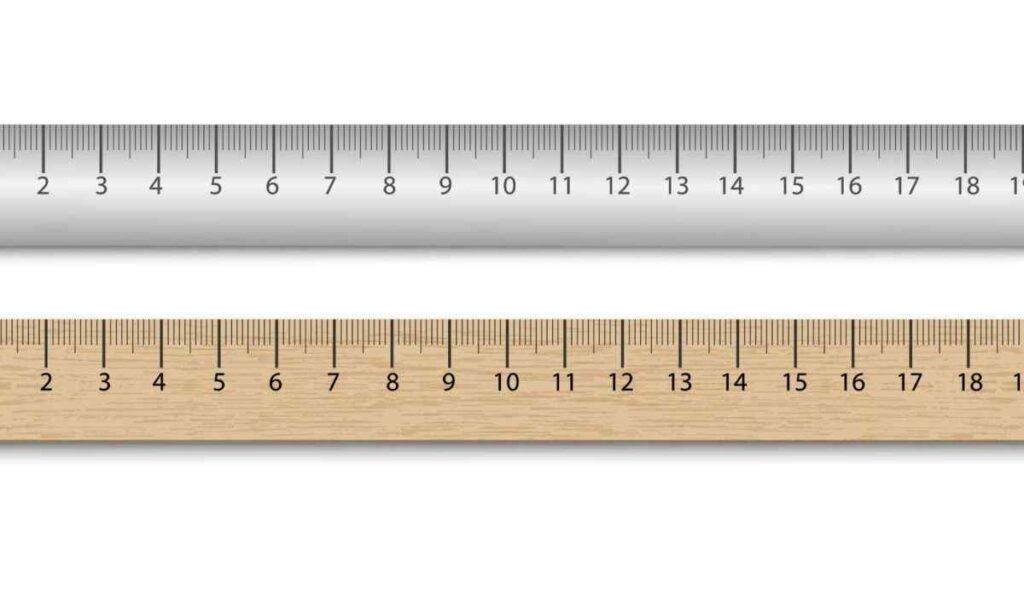 Two Standard Rulers End to End