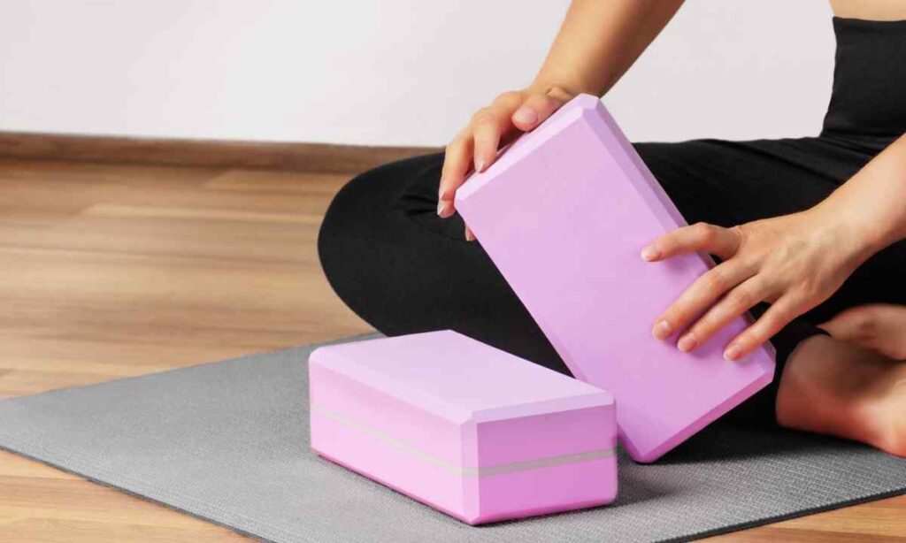Yoga Block Stack (Two Blocks)
