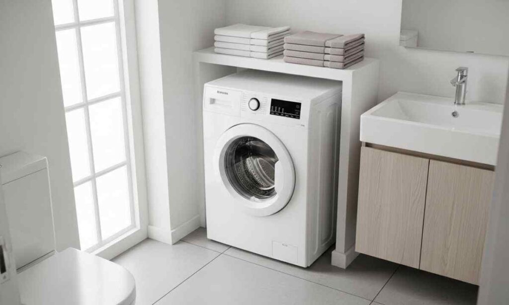 A Compact Washing Machine
