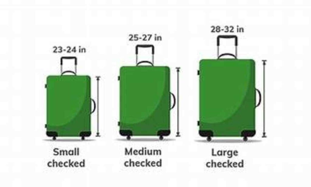 A Large Check In Suitcase