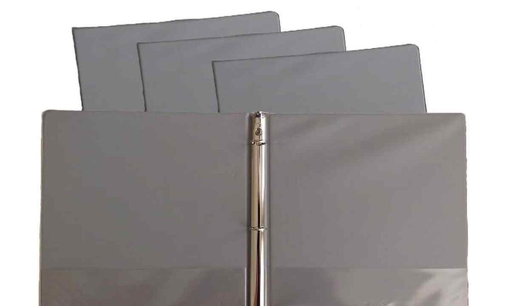 A Standard 3 Ring Binder