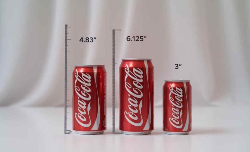 Diameter Of 3 Soda Cans