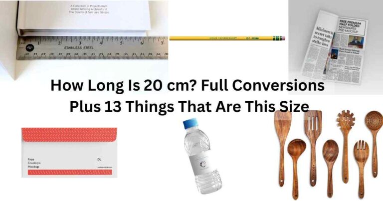 How Long Is 20 cm Feature Image