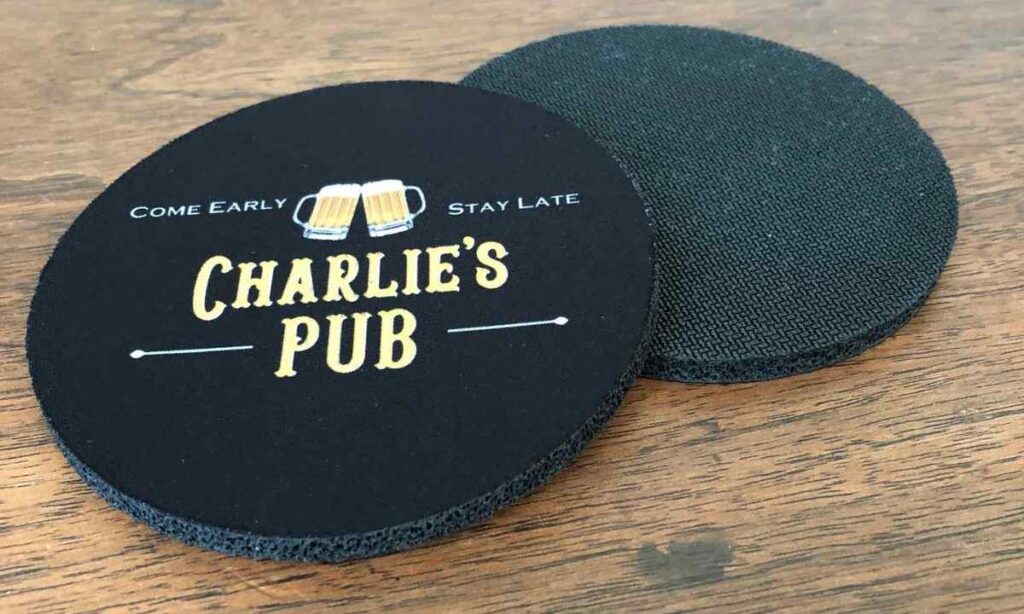 Standard Pub Coaster (Glass Contact Zone)