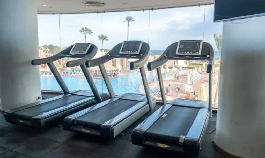 Three Treadmills