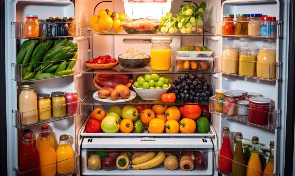 Two and a Half Refrigerators Stacked
