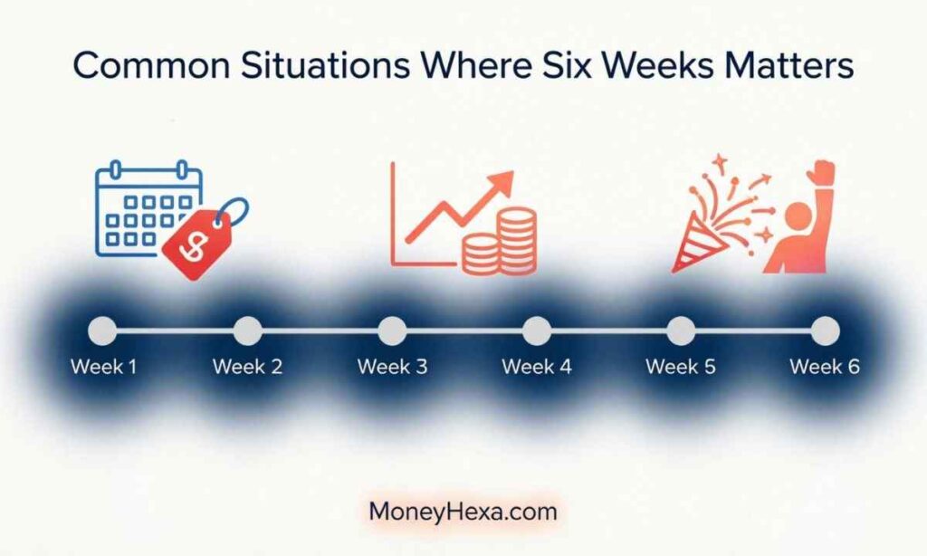 Common Situations Where Six Weeks Matters