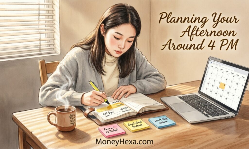Planning Your Afternoon Around 4 PM