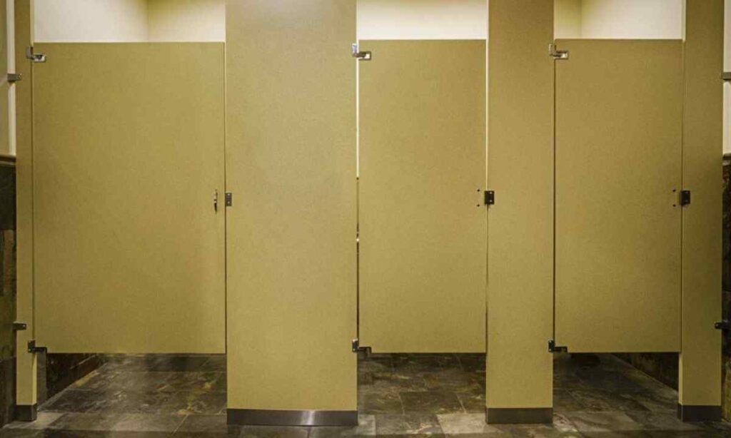 Public Bathroom Stall Door