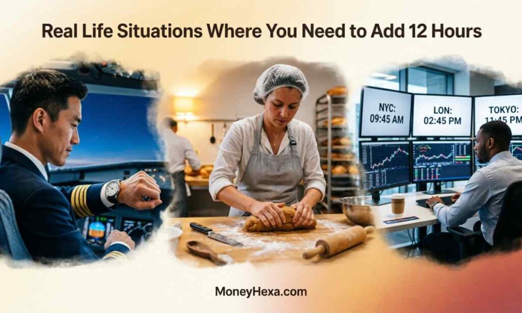Real Life Situations Where You Need to Add 12 Hours