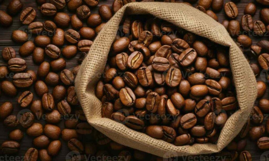 Small Bag of Coffee Beans