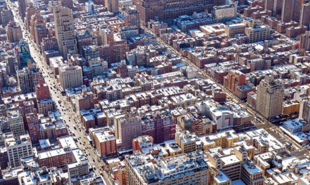 Two Standard City Blocks (Manhattan Style)