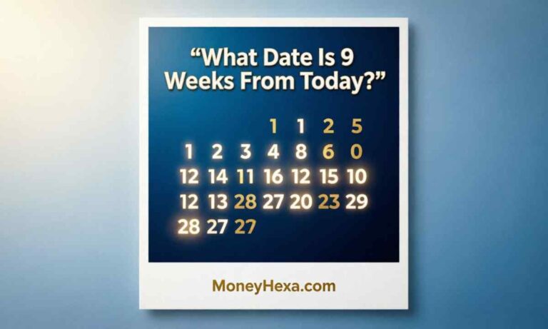 What Date Is 9 Weeks From Today Feature Image