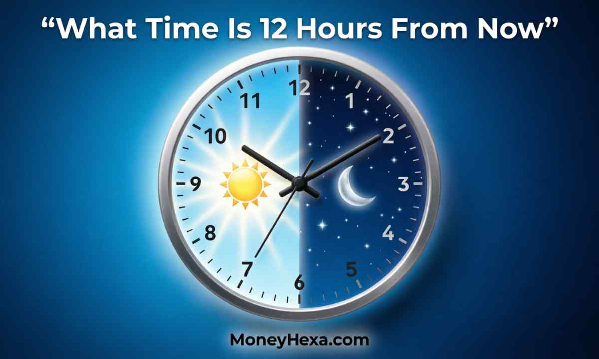 What Time Is 12 Hours From Now Feature Image