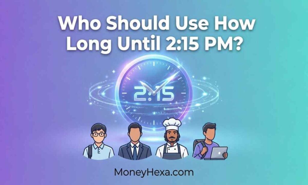 Who Should Use How Long Until 215 PM
