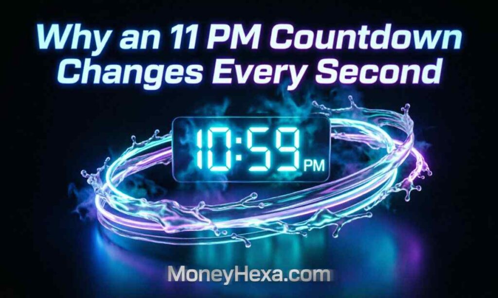 Why an 11 PM Countdown Changes Every Second