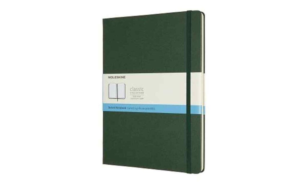 A Large Format Hardcover Notebook