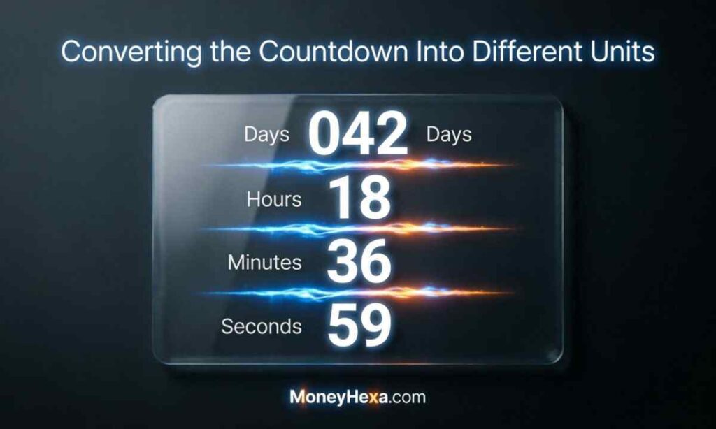 Converting the Countdown Into Different Units