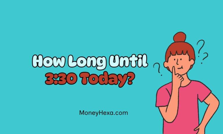 How Long Until 3:30 Today