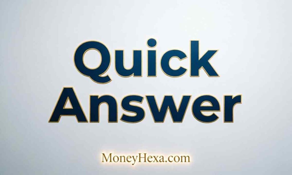 Quick Answer