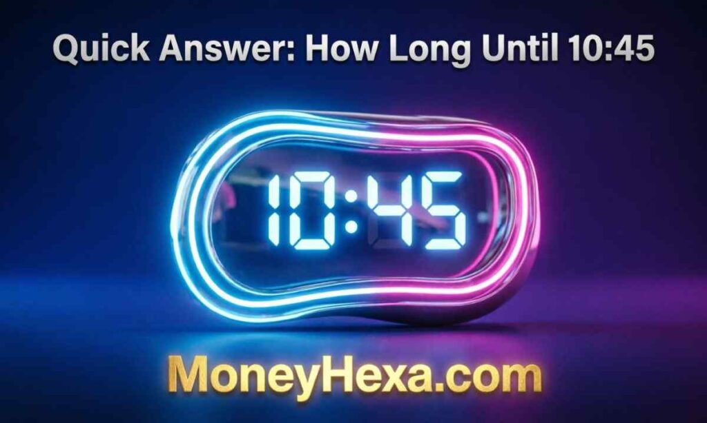 Quick Answer How Long Until 1045