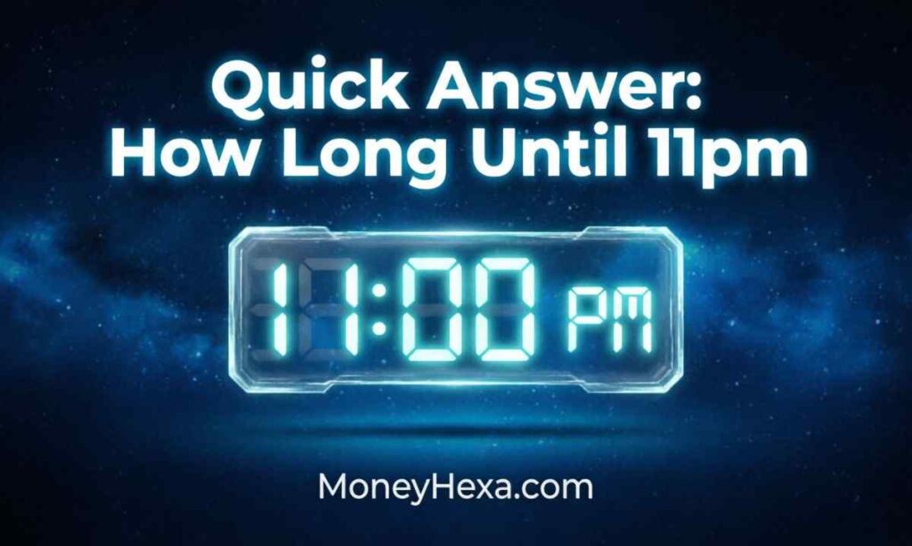 Quick Answer How Long Until 11pm