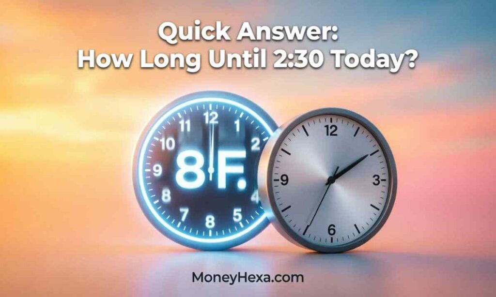 Quick Answer How Long Until 2:30 Today