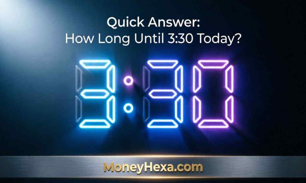 Quick Answer How Long Until 3:30 Today